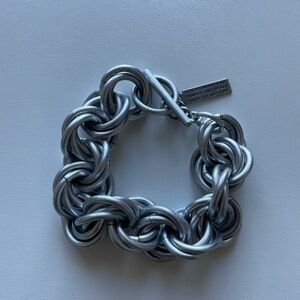 Chunky Silver Chain Bracelet